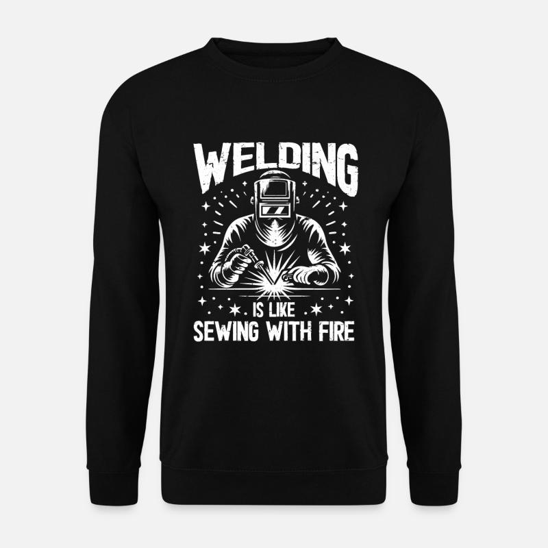 Welder Welding - Unisex Sweatshirt - black