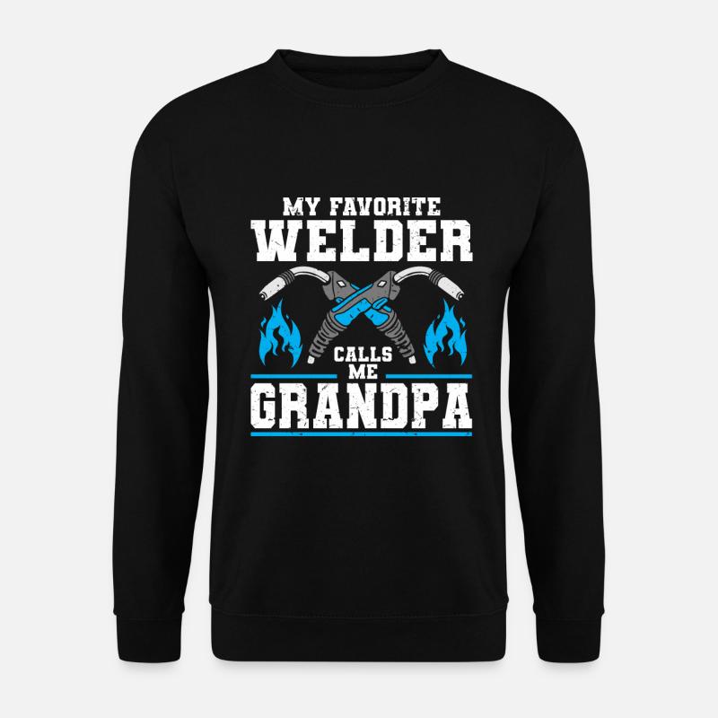 Schweißer Schweißen - Unisex Pullover - Schwarz