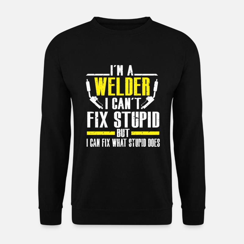 Soudage à la soudeuse - Sweat-shirt Unisexe - noir