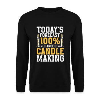 Kombucha Brewer Tea Love Kombucha Brewing - Unisex Pullover - Schwarz - Vorne - Alina (178cm) & Michal (187cm)
