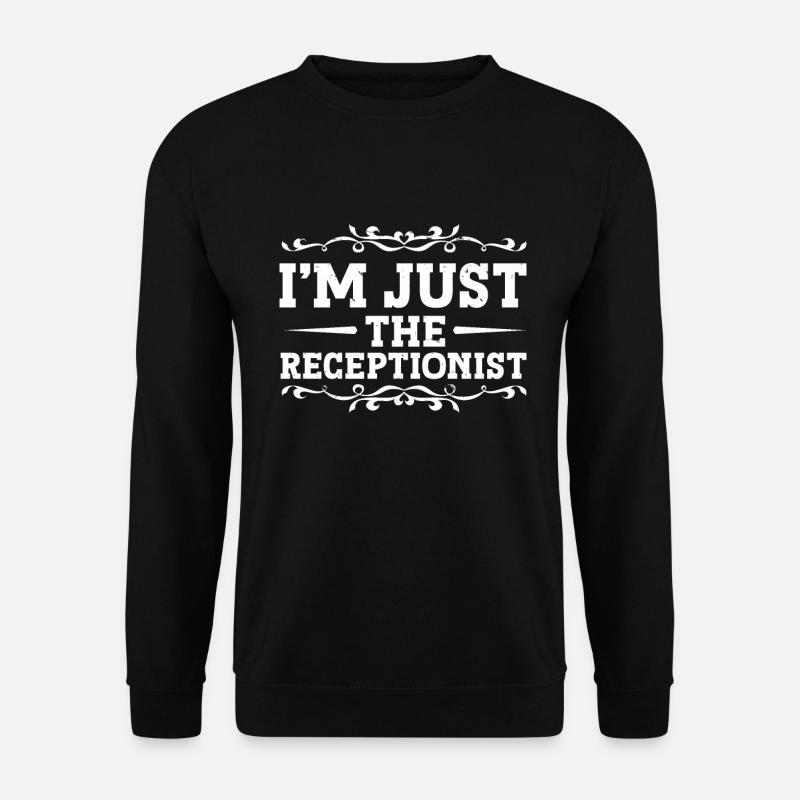 Receptionist Office Worker - Unisex Sweatshirt - black