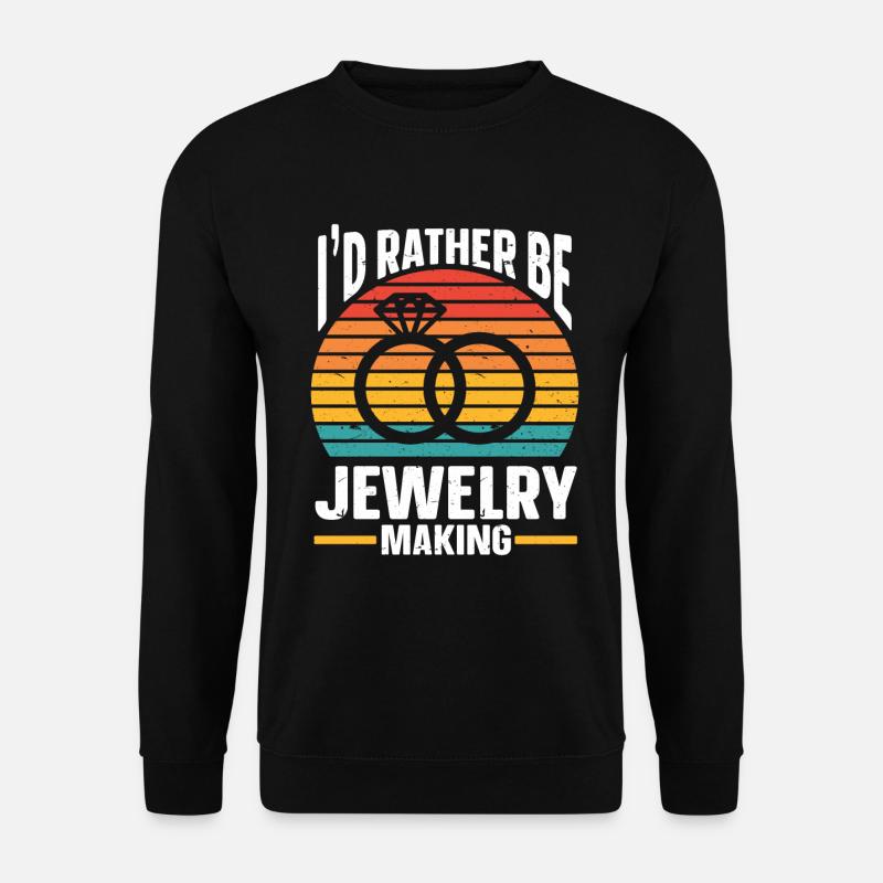 Schmuckherstellung Schmuckhersteller - Unisex Pullover - Schwarz