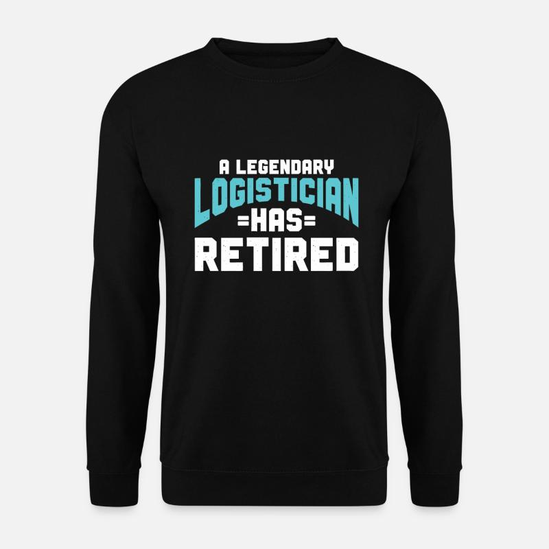 Logistiker Logistik - Unisex Pullover - Schwarz