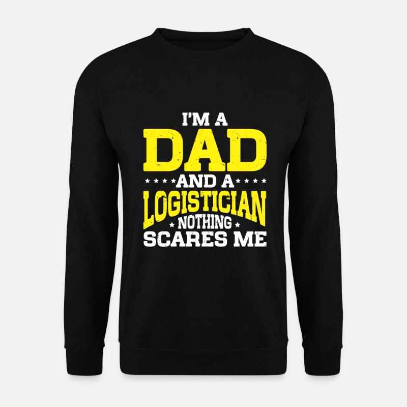 Logistician Logistics - Unisex Sweatshirt - black
