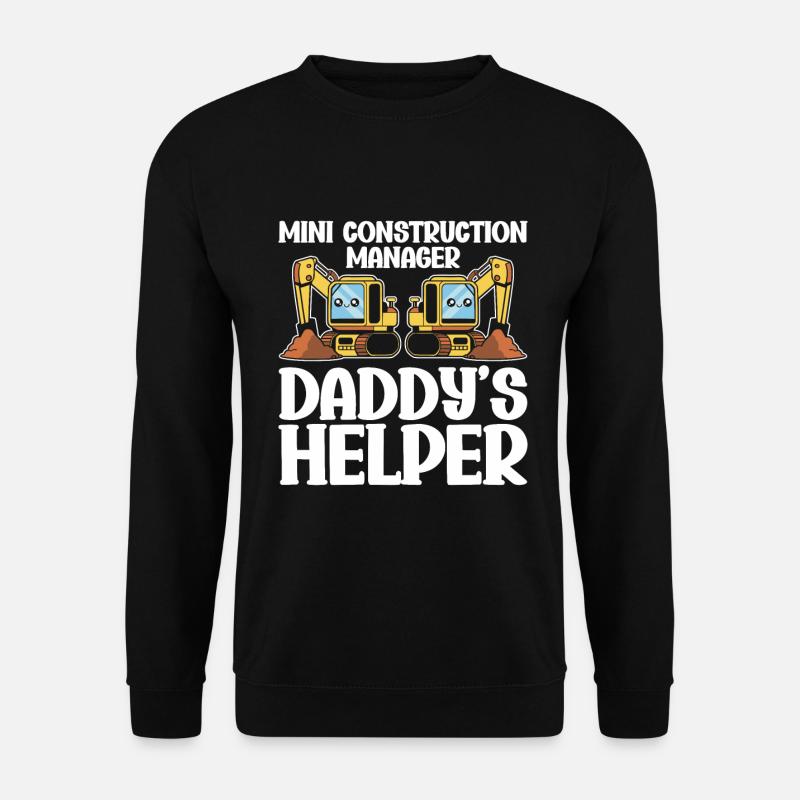 Construction Project Manager - Unisex Sweatshirt - black