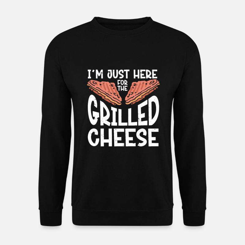Käseliebhaber Käse - Unisex Pullover - Schwarz