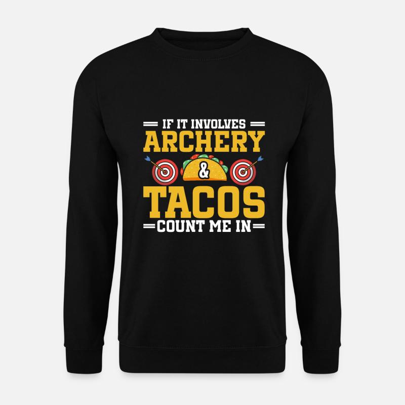 Funny Taco - Unisex Sweatshirt - black