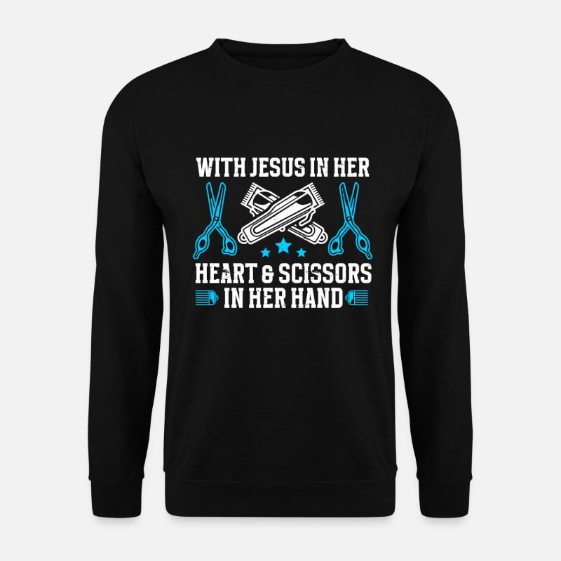 Coiffeuse - Sweat-shirt Unisexe - noir