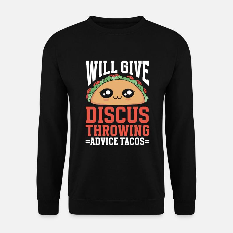 Discus thrower Athletics Discus throw - Unisex Sweatshirt - black