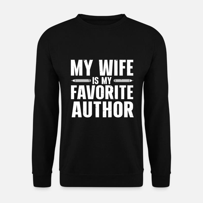 Author Writer - Unisex Sweatshirt - black