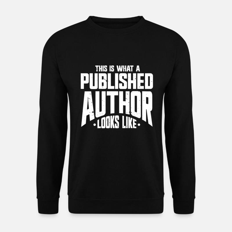 Author Writer - Unisex Sweatshirt - black
