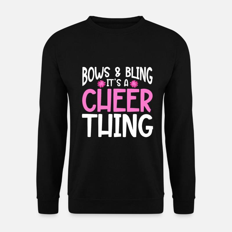 Cheerleading Cheerleader Base Flyer - Unisex Sweatshirt - black