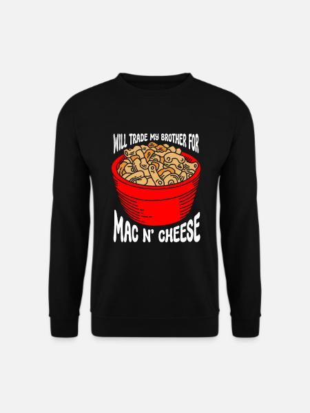 Mac And Cheese Macaroni - Unisex Sweatshirt - black