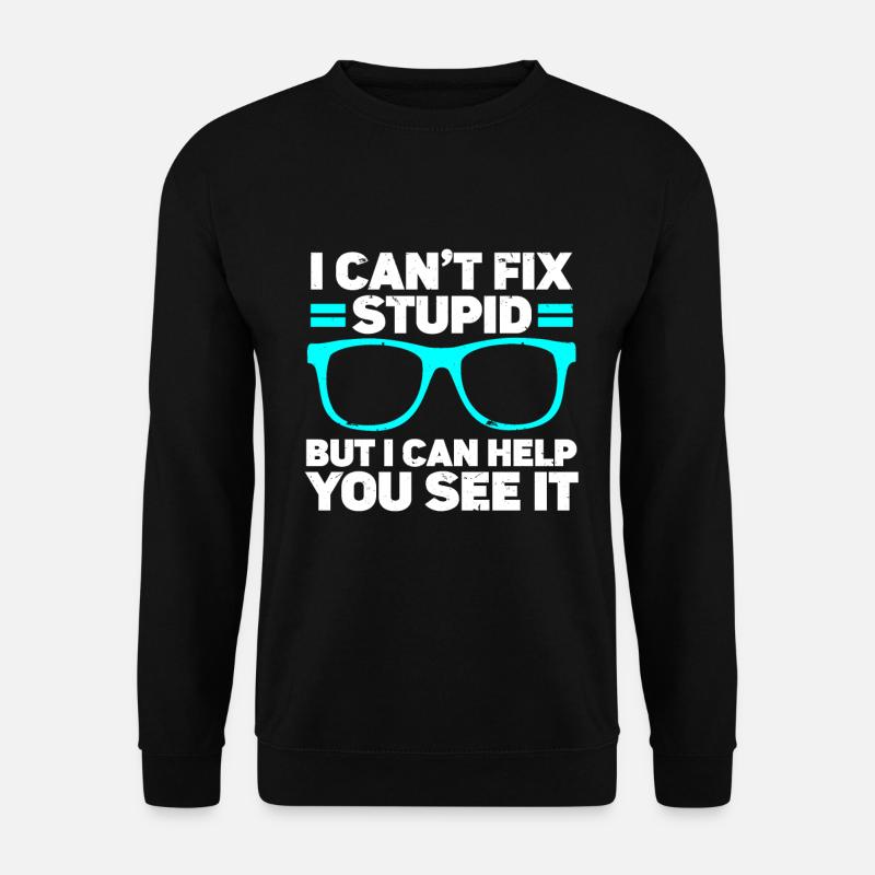 Optometrist Optician Optometry - Unisex Sweatshirt - black