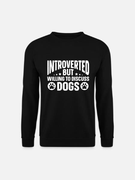 Fun Introvert Gifts - Unisex Sweatshirt - black