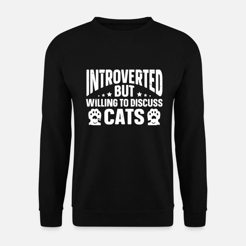Fun Introvert Gifts - Unisex Sweatshirt - black