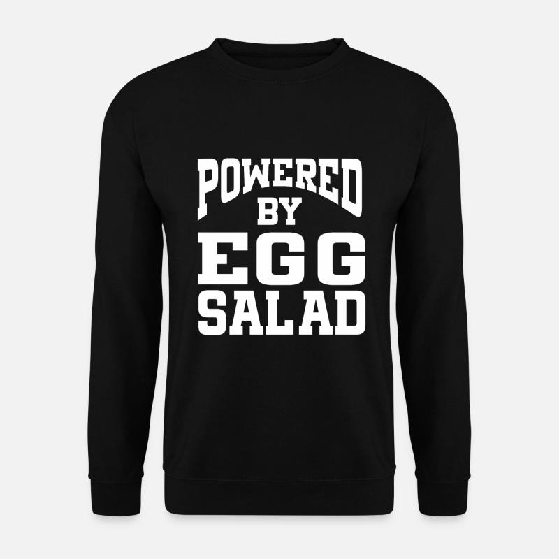 Powered By Egg Salad - Unisex Pullover - Schwarz
