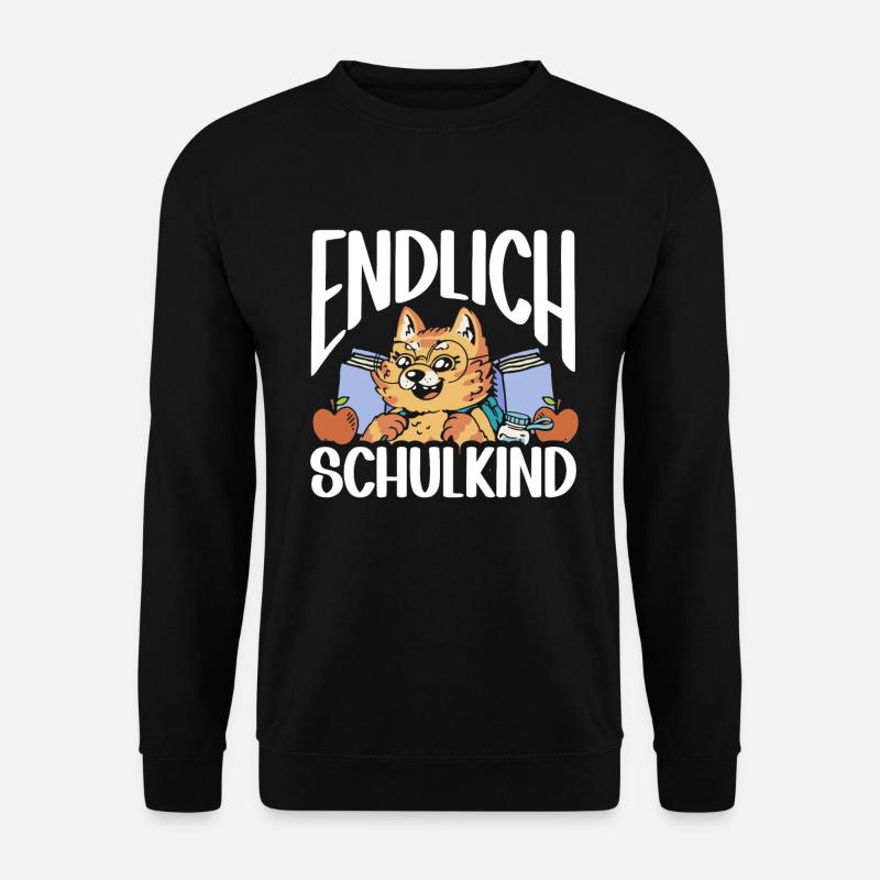 School 1st Grade - Unisex Sweatshirt - black
