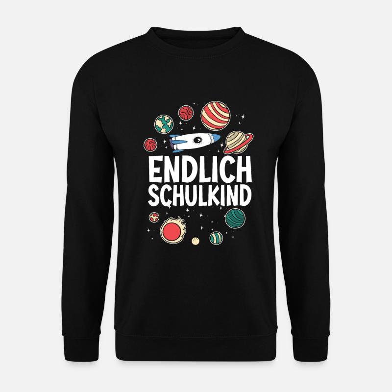 School 1. Grade - Unisex Pullover - Schwarz