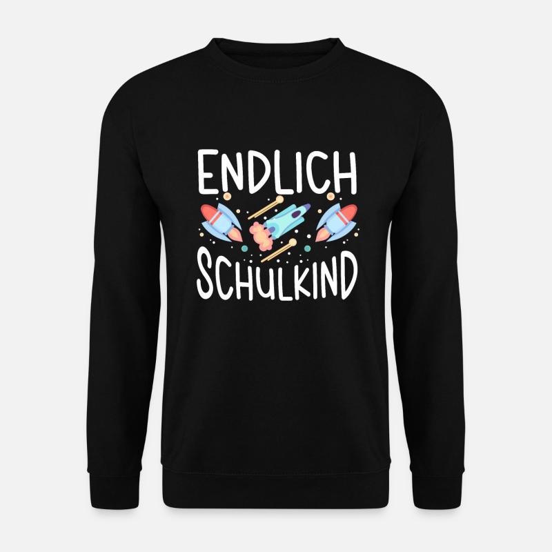 School 1st Grade - Unisex Sweatshirt - black