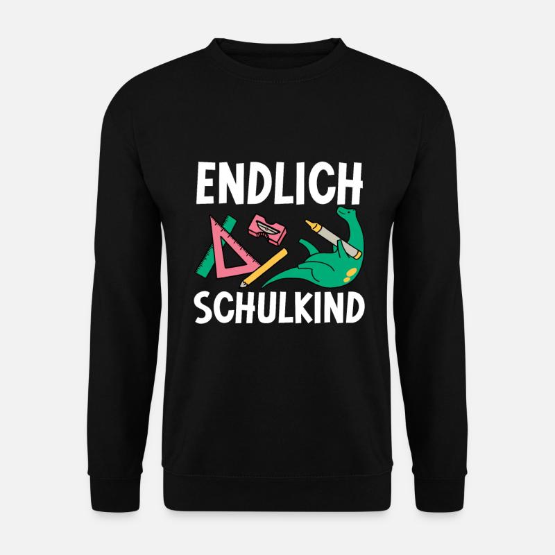 School 1. Grade - Unisex Pullover - Schwarz