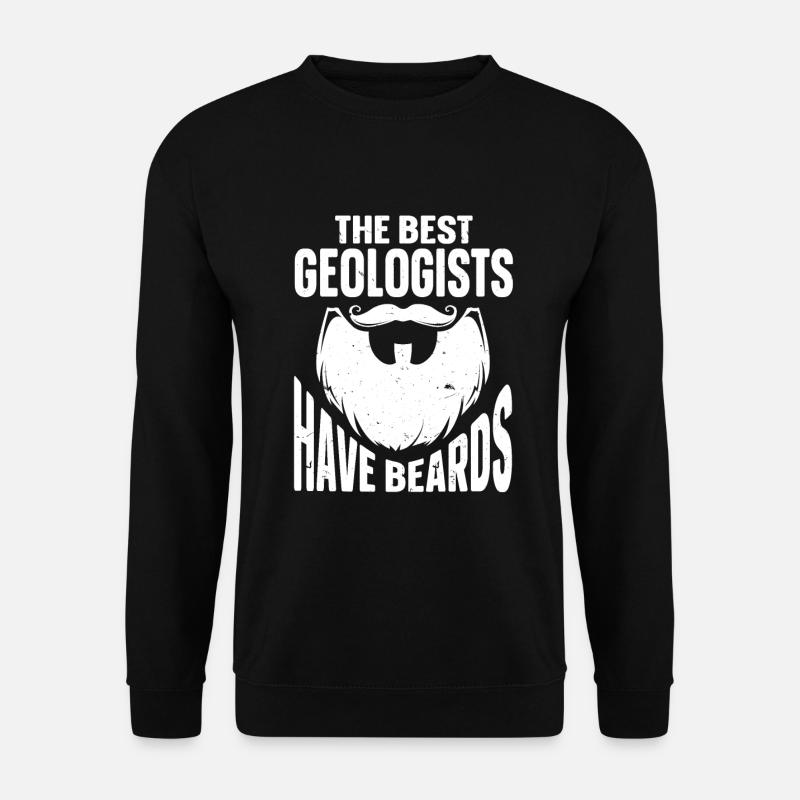 Beard Quote Bearded Men - Unisex Sweatshirt - black
