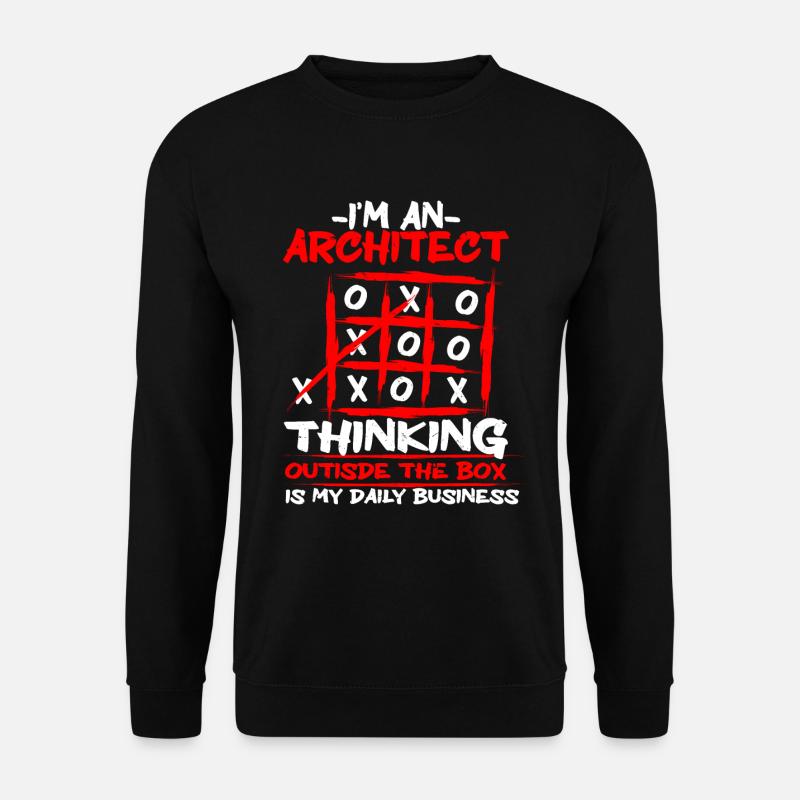 Architect Architecture - Unisex Sweatshirt - black