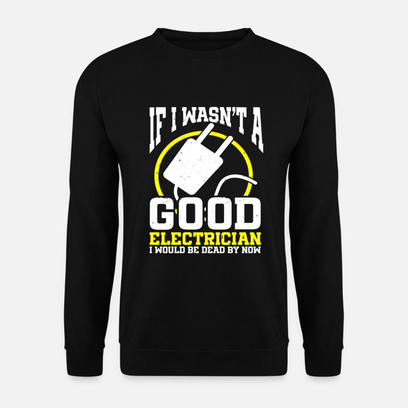 Electrician - Unisex Pullover - Schwarz