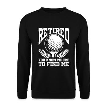 Law Lawyer - Unisex Pullover - Schwarz - Vorne - Alina (178cm) & Michal (187cm)