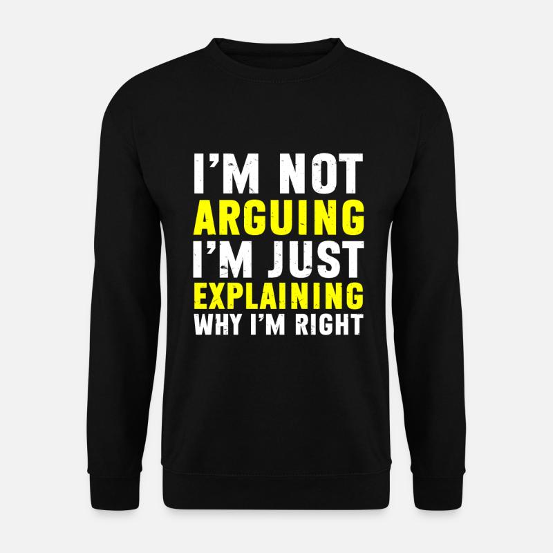 Law Lawyer - Unisex Pullover - Schwarz