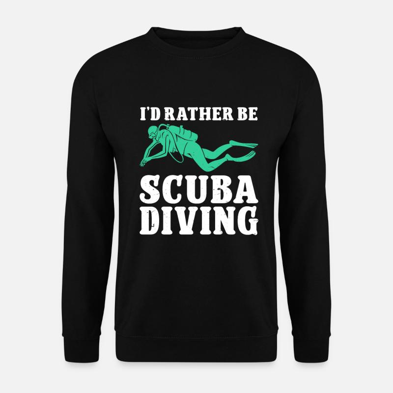 Scuba Diving Diver - Unisex Sweatshirt - black
