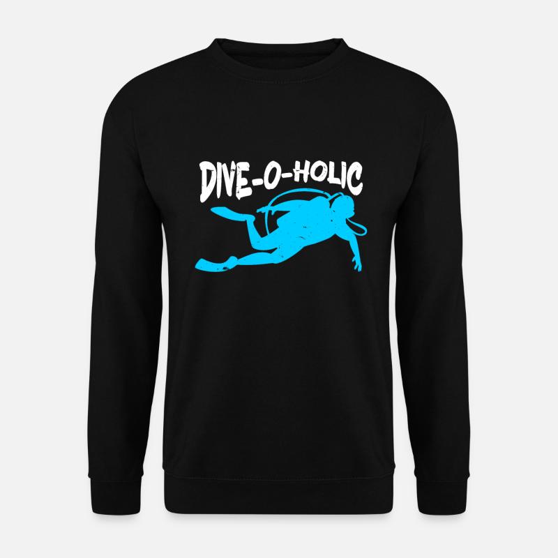 Scuba Diving Diver - Unisex Pullover - Schwarz