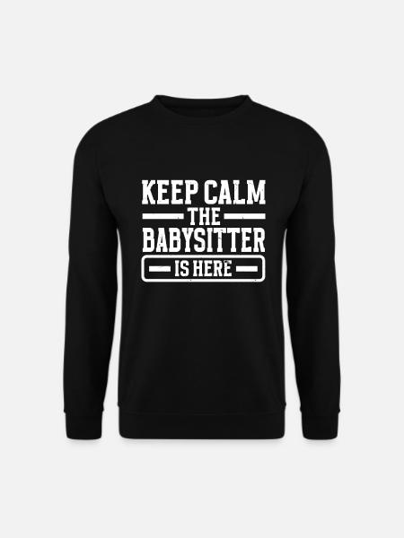 Babysitter Babysitting - Unisex Sweatshirt - black