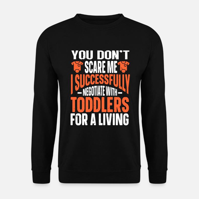 Babysitter Babysitting - Unisex Pullover - Schwarz