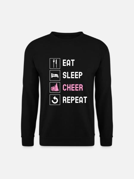 Cheerleading Cheerleader Base Flyer - Unisex Sweatshirt - black