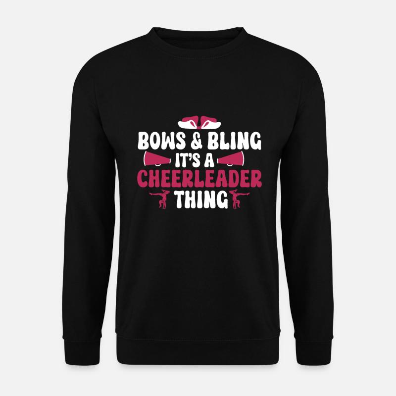 Cheerleading Cheerleader Base Flyer - Unisex Sweatshirt - black