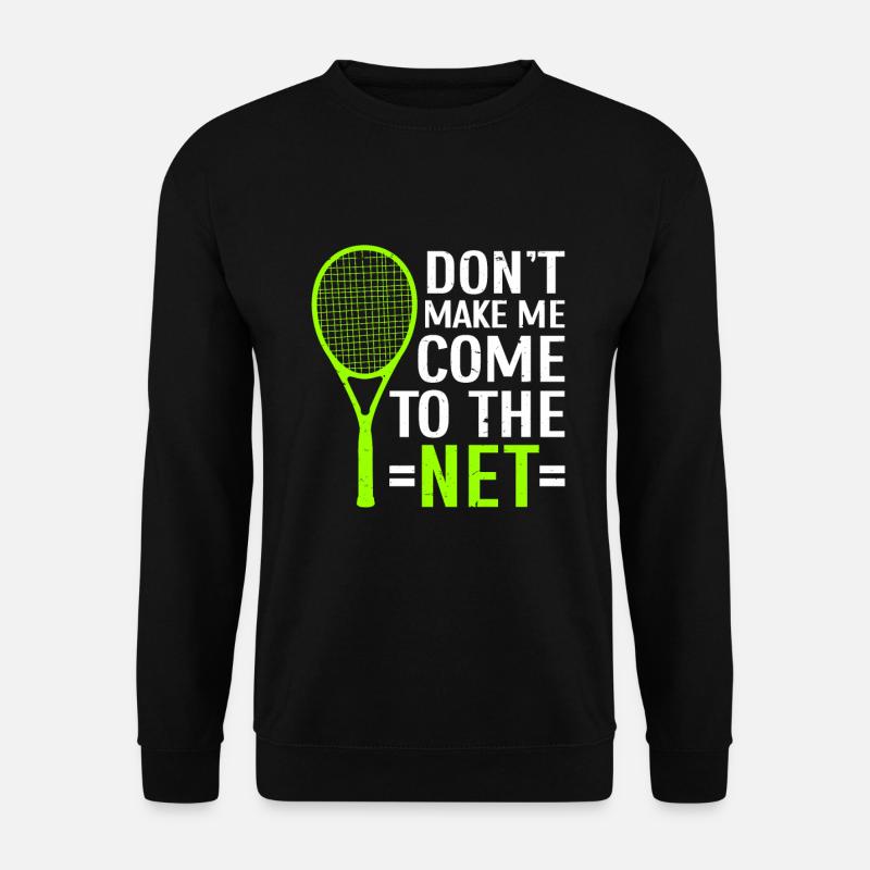 Tennis Player - Unisex Pullover - Schwarz