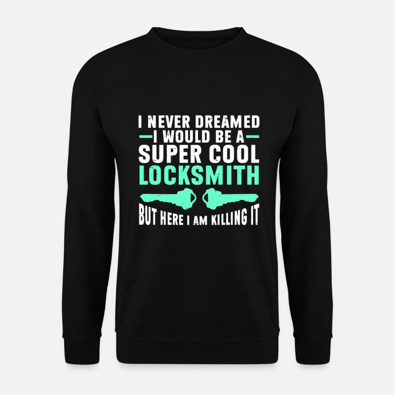 Locksmith Lockpicking Lockpicker - Unisex Pullover - Schwarz