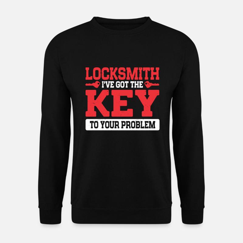 Locksmith Lockpicking Lockpicker - Unisex Sweatshirt - black