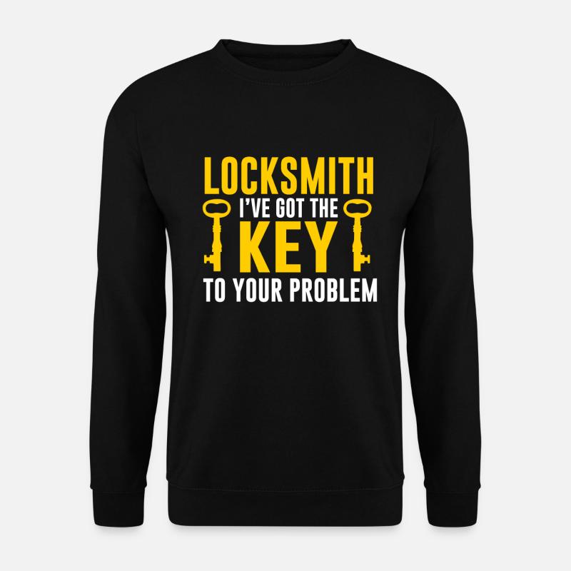 Locksmith Lockpicking Lockpicker - Unisex Sweatshirt - black