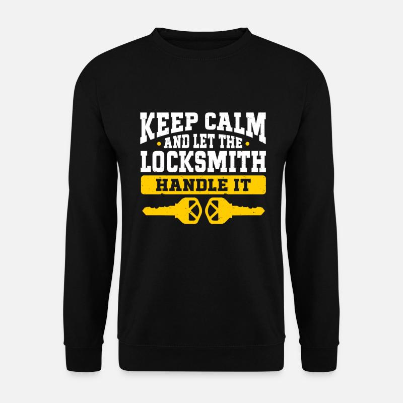 Locksmith Lockpicking Lockpicker - Unisex Sweatshirt - black