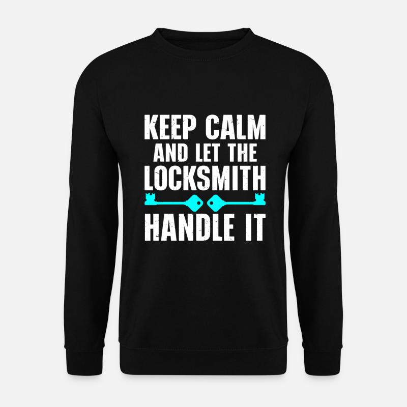 Locksmith Lockpicking Lockpicker - Unisex Sweatshirt - black