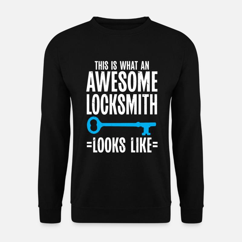 Locksmith Lockpicking Lockpicker - Unisex Sweatshirt - black