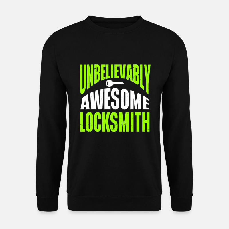 Locksmith Lockpicking Lockpicker - Unisex Pullover - Schwarz