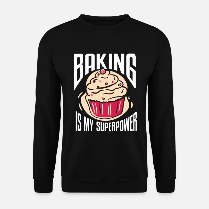 Baking Bakery Baker - Unisex Sweatshirt - black