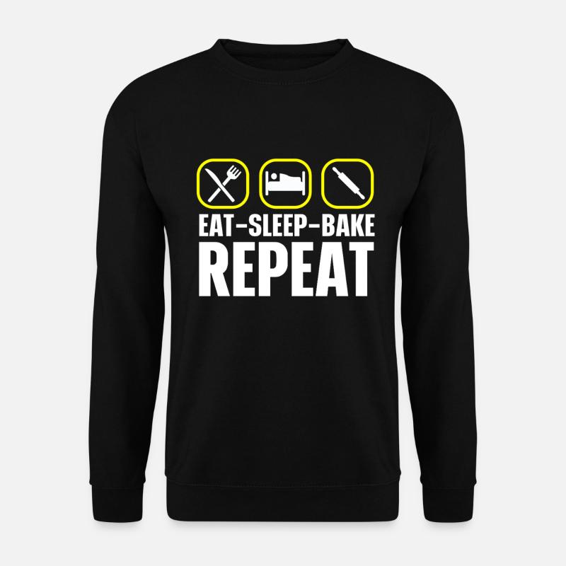 Baking Bakery Baker - Unisex Sweatshirt - black