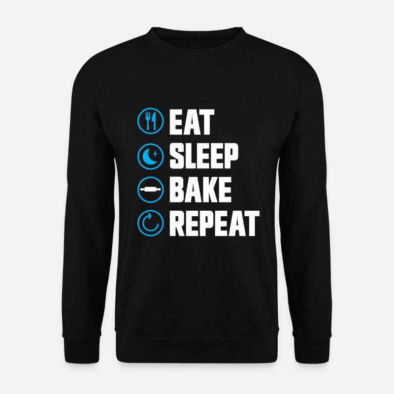 Baking Bakery Baker - Unisex Sweatshirt - black