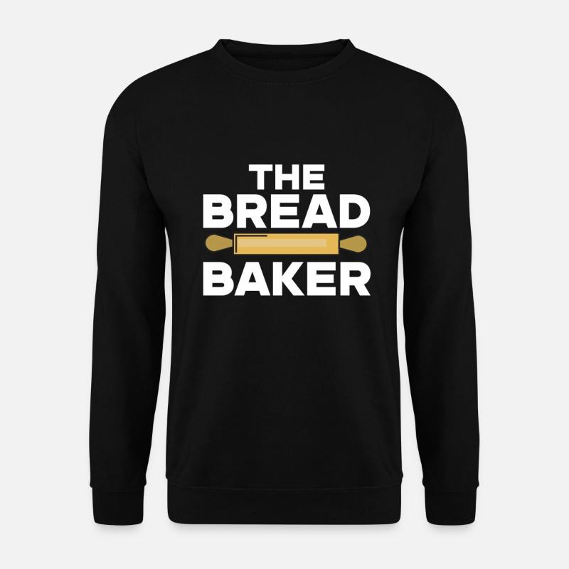 Baking Bakery Baker - Unisex Pullover - Schwarz