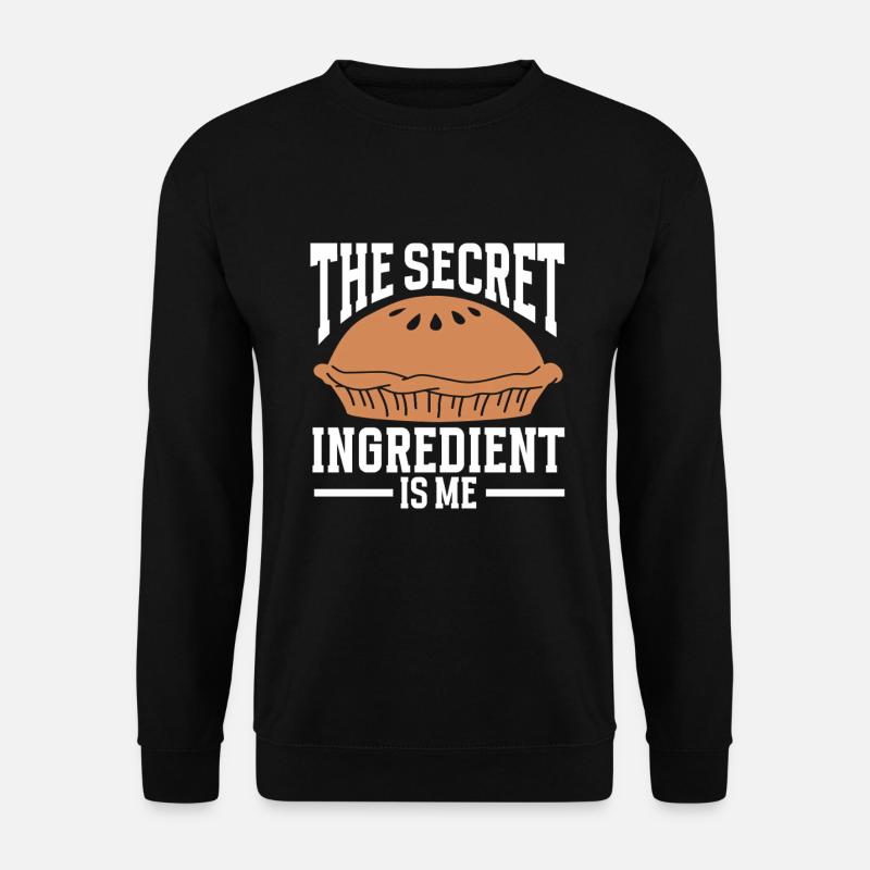 Baking Bakery Baker - Unisex Pullover - Schwarz