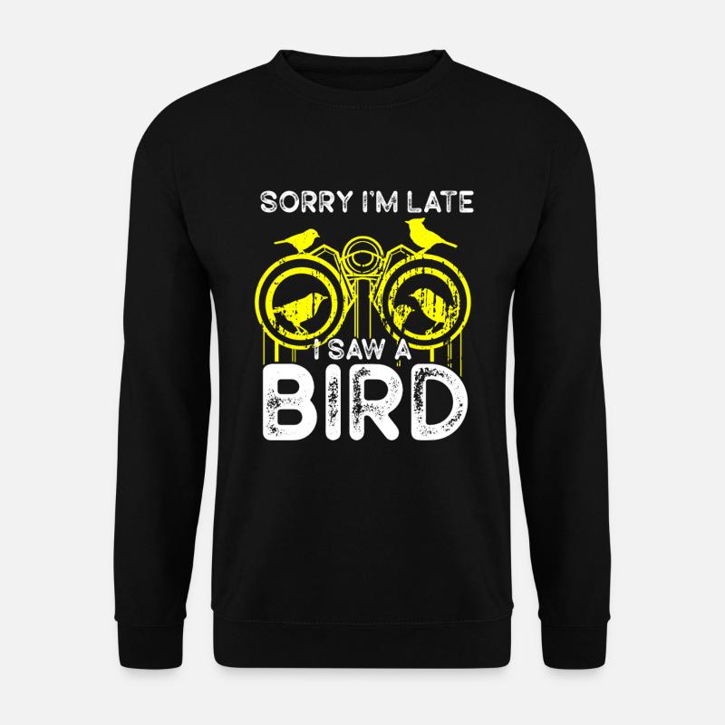 Bird Watching Cute Bird Lover - Unisex Sweatshirt - black